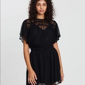 Scotch and Soda Polka Dot Mesh Party Dress